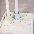 Miniatyrbild 4 av 4: Dekorativ form - Ej specificerad - Fyrkantig dekorativ platta - Plast - 25 cm x 25 cm - Lätt att lossa Transparent