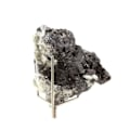 Miniatyrbillede 2 af 4: Sten og mineraler. Cassiterit + Muscovite. 782,5 øre. Pingwu berylmine, Mianyang, Sichuan, Kina.