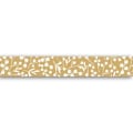 Miniatyrbillede 3 af 3: Masking Tape - TOGA - Hvide bær med guld papir - 10 m - 1 stk. Vit