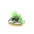 Miniatyrbillede 3 af 4: Sten og mineraler. Prehnite + Epidote. 1217,5 øre. Diamonkara, Kayes, Mali.