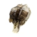Miniatyrbillede 6 af 6: Sten og mineraler. Røget scepterkvarts (1,9 kg). 9482,0 ct. Minas Gerais, Brasilien. kastanj