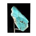 Pikkukuva 2 / 3: Kivet ja mineraalit. Amazoniitti. 1303,5 ct. Konso, Etiopia.