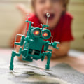 Miniatyrbillede 4 af 4: Kit til Opdagelse af Videnskab - Byg en LED-robot Grön