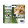 Miniatyrbillede 1 af 2: EPSON Multipack T1285 - Ræv - Sort, Cyan, Magenta, Gul (C13T12854012)