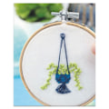 Miniatyrbillede 4 af 4: Franske sæt sy- og broderisæt - Hjertekæde - Medium niveau - 7 stk Flerfärgad