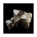 Miniatyrbillede 3 af 4: Sten og mineraler. Smoky Chlorite Quartz + Adularia. 461,0 ct. Mont Blanc-massivet, Frankrig.