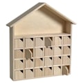 Pikkukuva 1 / 3: Adventtikalenteri Talo 24 lokeroa Beige
