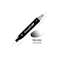 Miniatyrbild 1 av 2: Alkoholmarkör - Graph'it - 0000 - Blender - Dubbel spets - Opak - 16 mm Svart