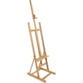 Miniatyrbild 4 av 4: Robust, hopfällbar verkstadsstafli i almträ - Maximal canvashöjd: 127 cm, vikt 9 kg. ref 22179