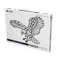 Miniatyrbillede 1 af 3: Trævægpuslespil - Eagle 83,5 cm Svart