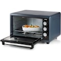 Pikkukuva 3 / 6: Mini kiertoilmauuni - DOMO DO518GO - 38 L - Musta - 1300 W - 90 min ajastin Midnattsblå