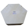 Miniatyrbillede 3 af 4: Hexagon hylde i træ 30 x 26,5 x 10 cm Beige