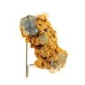 Miniatyrbillede 2 af 4: Sten og mineraler. Fluorit. 256,0 ct. Burg-minen, Tarn, Frankrig.