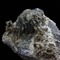 Miniatyrbillede 2 af 4: Sten og mineraler. Prehnite + Epidote. 650,0 ct. La Combe de la Selle, Bourg d'Oisans, Frankrig..