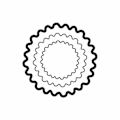 Miniatyrbillede 3 af 3: Cutting Dies - Mini Scalloped Circles