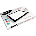 Miniatyrbillede 1 af 4: Lysende tavle A3 - Graph'it - Graph It Light Board - ultra-tynd LED - 30X43 cm - Blandet