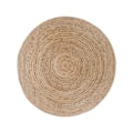 Pikkukuva 1 / 2: Broom-matto, Ø120 cm, naturaali jute.