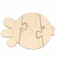 Pikkukuva 4 / 4: Koristepalapeli - Puu - 4 kpl setti - Sekalainen - Lapsi - Muokattavissa Beige