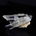 Pikkukuva 1 / 2: Kivet ja mineraalit. Biterminoitu kvartsi + bariitti. 52,0 ct. Lac Blanc, Alpes d'Huez, Bourg d'Oisans, Isère, Ranska.
