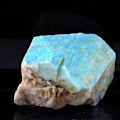 Miniatyrbillede 1 af 3: Sten og mineraler. Amazonit. 392,0 ct. Konso, Etiopien.