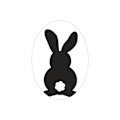 Miniatyrbillede 1 af 4: Labels Lapin, 55x40mm, oval, sct.-LS 1stk.