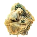 Miniatyrbillede 1 af 4: Sten og mineraler. Fluorit + Kvarts. 2671,0 ct. La Barre, Puy-de-Dôme, Frankrig.