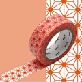 Miniatyrbillede 1 af 2: Masking Tape MT stjerne asanoha orange orange