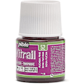 Miniatyrbillede 3 af 4: GLAS MALING TRANSPARENT VINTERFUGE 45 ML - 52 FUCHSIA ROSA