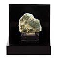 Miniatyrbillede 1 af 3: Sten og mineraler - ABIJOUX - Prehnit - 47,9 ct - La Combe de la Selle, Bourg d'Oisans, Frankrig