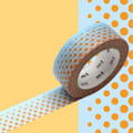 Pikkukuva 1 / 2: Oranssi pilkkutettu masking tape MT orange