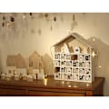 Pikkukuva 2 / 3: Adventtikalenteri Talo 24 lokeroa Beige