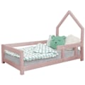 Pikkukuva 1 / 4: Lit cabane enfant POPPI 80 x 160 vaaleanpunainen 1 Rosa