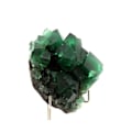 Miniatyrbillede 5 af 5: Sten og mineraler. Fluorit. 765,0 ct. Frosterley Weardale, Co. Durham, Storbritannien.