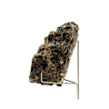 Pikkukuva 2 / 3: Kivet ja mineraalit. Andradite Garnet. 894,85 senttiä. Felluns, Pyrénées-Orientales, Occitanie, Ranska. Röd