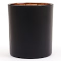 Miniatyrbillede 2 af 2: Design Candle Glass - mat sort - 8 x 8 x 9 cm Svart