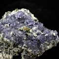 Miniatyrbillede 2 af 4: Sten og mineraler. Fluorit. 932,5 øre. Yanci, Igantzi, Navarra, Spanien.