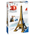 Miniatyrbillede 2 af 6: 3D Eiffeltårnet puslespil - Ravensburger - 216 brikker - uden lim - Arkitektur og monumenter Flerfärgad