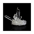 Miniatyrbillede 2 af 4: Kvarts - La Gardette - 61,5 ct - Ægthedscertifikat - 45x31x27 mm - Grå Transparent