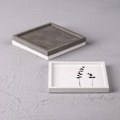 Miniatyrbillede 3 af 4: Silikoneform til firkantet glas Grå