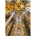 Miniatyrbillede 2 af 4: 1000 brikkers puslespil INTERIØR AF SAGRADA FAMILIA - Educa - Arkitektur og monument - Hvid Flerfärgad