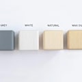 Miniatyrbillede 4 af 4: Dobbeltseng TATAMI 200 x 200 lakeret Beige