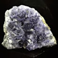 Miniatyrbillede 3 af 4: Sten og mineraler. Fluorit. 1050,5 ct. Yanci, Igantzi, Navarre, Spanien.