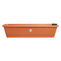 Miniatyrbillede 1 af 5: Elho Noa Balkon Xl - Brun - L 78 x B 20 x H 18 cm - Altan; udendørs - 100 % genbrugt Terrakotta