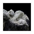 Miniatyrbillede 3 af 3: Sten og mineraler. Adularia, Byssolite. 312,5 øre. La Combe de la Selle, Bourg d'Oisans, Frankrig..