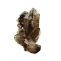 Miniatyrbillede 2 af 2: Sten og mineraler. Røgkvarts. 524,0 øre. Mont Blanc-massivet, Frankrig.