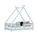 Miniatyrbillede 1 af 4: Lit cabane enfant TAHUKA 140 x 200 lyseblå Blå