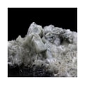 Miniatyrbillede 2 af 3: Sten og mineraler. Adularia, Byssolite. 312,5 øre. La Combe de la Selle, Bourg d'Oisans, Frankrig..