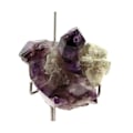 Miniatyrbild 3 av 4: Quartz Ametist + Orthoclase 1135,5 karat Flerfärgad