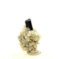 Miniatyrbillede 1 af 2: Sten og mineraler. Turmalin Schorl. 21,5 ct. Shigar Valley, Skardu-distriktet, Pakistan.