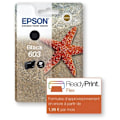 Miniatyrbillede 2 af 3: EPSON 603 sort blækpatron - Starfish (C13T03U14010)